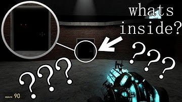 WHATS INSIDE THE GM_CONSTRUCT DARK ROOM??? (GMOD)