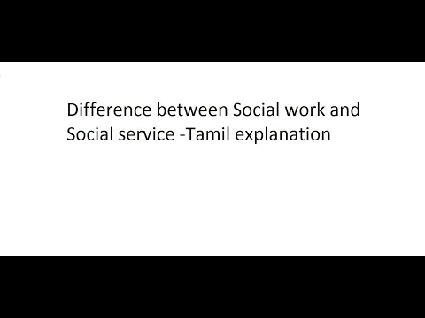 Video: Hva Er Forskjellen Mellom En Sosial Arbeidsavtale