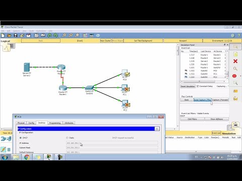 Configuración de DHCP en Packet Tracer