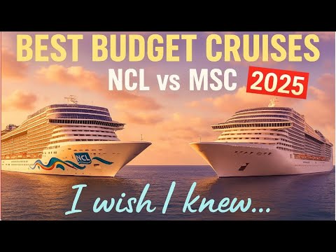 MSC Splendida vs NCL Epic | Cruise Comparison 2025 – Food, Entertainment & Value