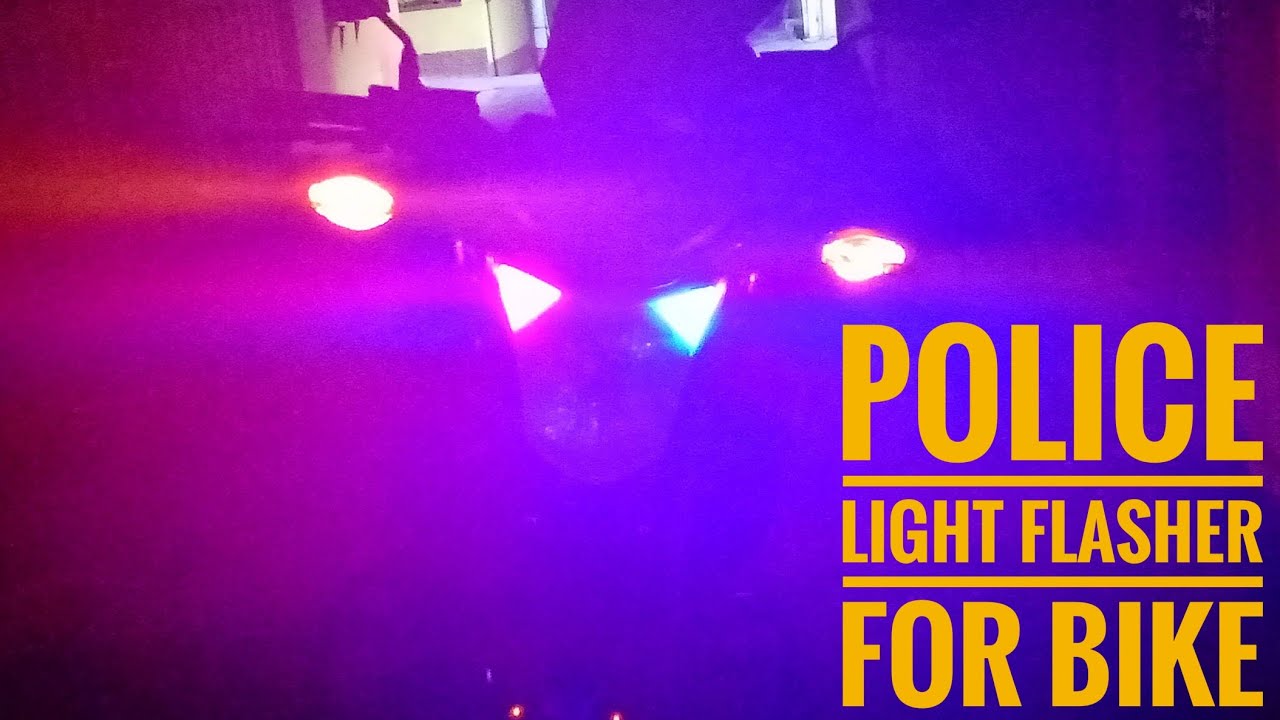 police light splendor bike