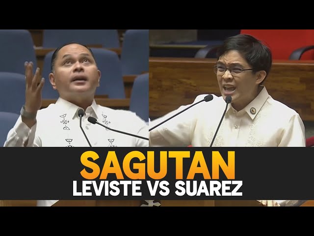 Mainit na Sagutan ni Rep. Leviste at Rep. Suarez kaugnay sa umano'y talamak na vote buying