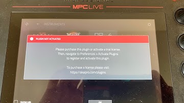 Plug In Activation Error with Akai MPC Live. Help!!