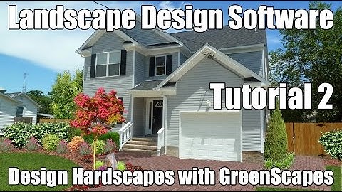 GreenScapes Landscape Design Software Define Area Tool - Tutorial 2 watch and learn!