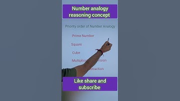 Most unique number analogy problem #sscreasoningtricks #sscresoning #reasoning #numberanalogy #ssc