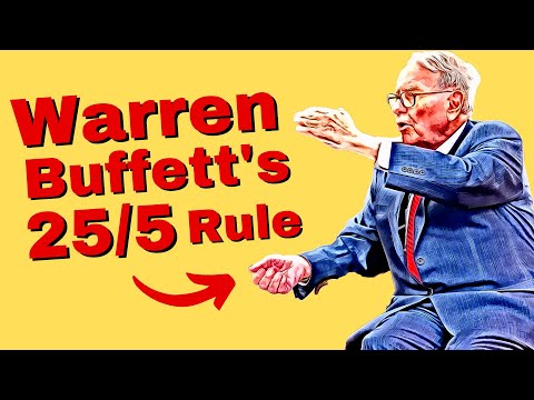 Warren Buffett's 5-25 Rule: 3 Steps to Focus on Your Important Goals