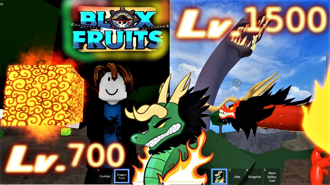 NOOB To PRO With DRAGON FRUIT (Level 1 To 700) In Blox Fruits