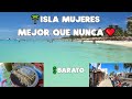 ISLA MUJERES Vamos A La Mejor Playa😍Comiendo Barato🌴El Centro Y  Mas🔴JULIO 2023