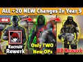 *YEAR 9 HUGE UPDATE* ALL +20 NEW Operators, Changes, and Reworks in Year 9! - Rainbow Six Siege