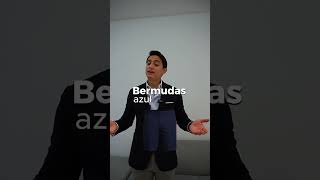 ¿No sabes cómo usar bermudas azul marino sin verte básico?