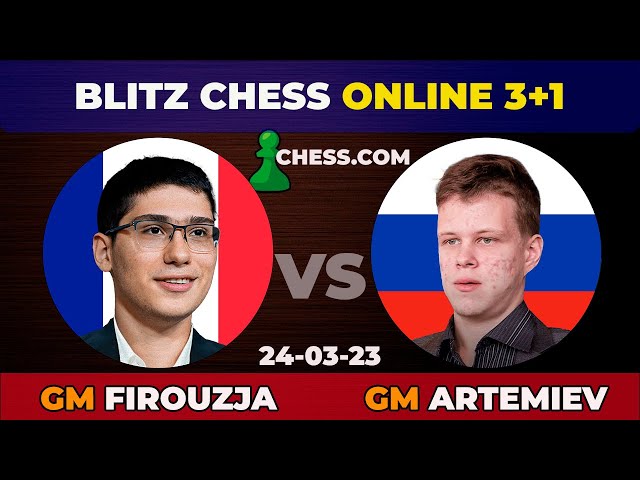 Firouzja beats Carlsen in the Banter Blitz Cup final