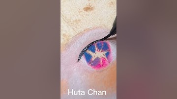 Coffee Spilled and Turn It into Art | Ai Hoshino #shorts #hutachan