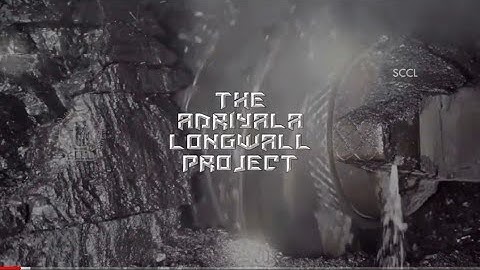 The biggest underground Coal mine in India #alp #singareni #coal #mine #mining #underground