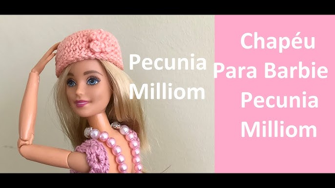 Roupas de Crochê Para Barbie - Pecunia MillioM