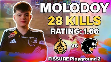 💥 MOLODOY POV: MIRAGE AWP DESTRUCTION vs The MongolZ! | GRAND FINAL FISSURE Playground 2