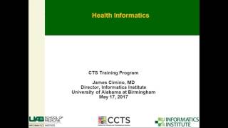 CTSTP - Health Informatics & Research Supporting Personalized Medicine
