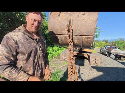 Saving an Abandoned Alaska Cabin — First, We Move a Shed by Excavator