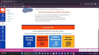 Canvas Home Page Update