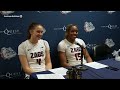What Gonzaga's Yvonne Ejim and Claire O'Connor said after big win vs Portland