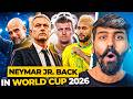 Neymar Comeback in Fifa World Cup !! Mourinho will Choose Mbappe or Vini ? Pep Leaving Man City