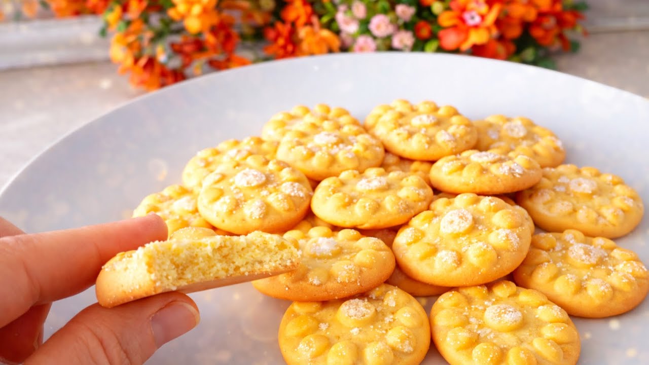 5-Minute Magic Saffron Cookies 🍪 | Must Try!”