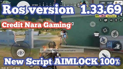 Update Script AIMLOCK100% Hack Rrules of Survival /Mrr chamroeun official