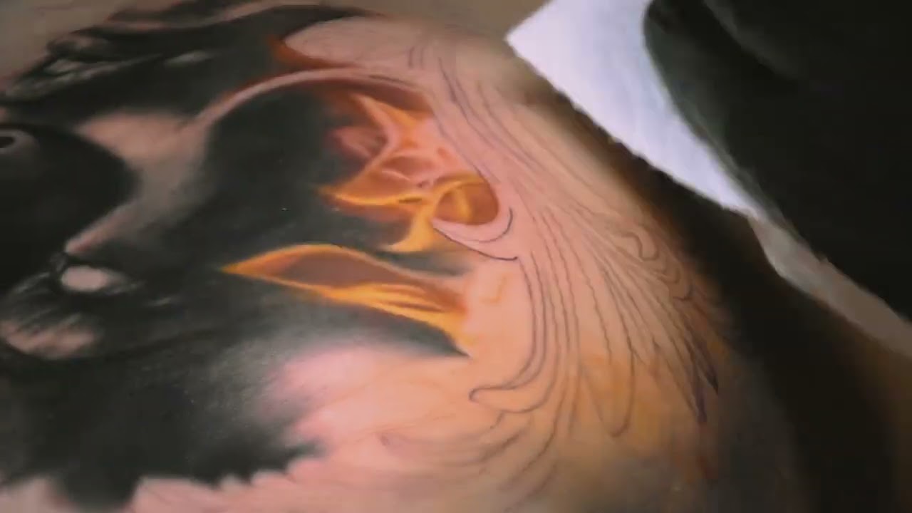 ARTCOHOLIC TV-25 TATTOO TIMELAPSE