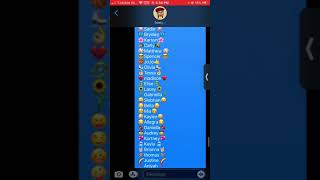 World record!!!! Longest iMessage names