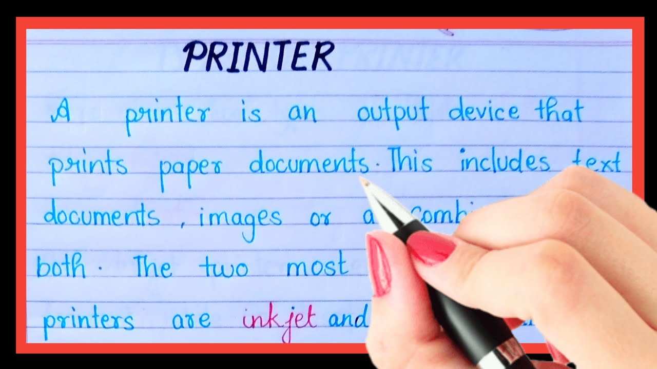 is printer/Definition of printer/what is printer/Types printer/about printer - YouTube