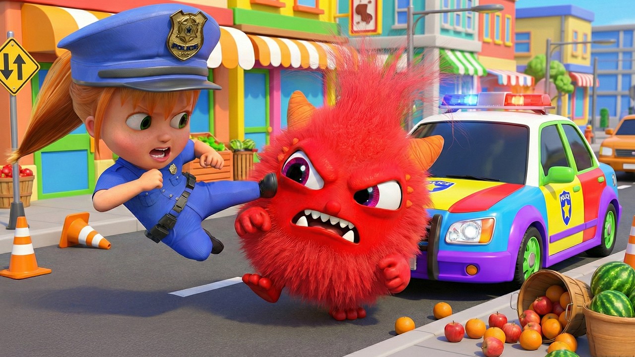 مفاجأة الوحش العملاق | Baby Zay & Friends Rescue City | 3D Cartoon for Toddlers Kids Story + Songs