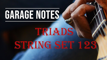 Triads on String Set 123