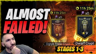 OGRYN TRIBES WAS ROUGH! HARD MODE FACTION WARS DAY 3 | RAID SHADOW LEGENDS