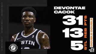 Devontae Cacok (31 points) Highlights vs. Oklahoma City Blue