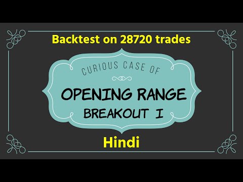 ORB -1| Opening Range Breakout trading Strategy | Backtest | Shorts