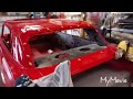 How install front and rear glass on classic car