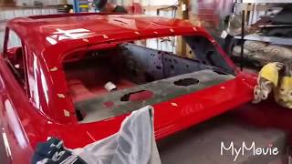 How install front and rear glass on classic car