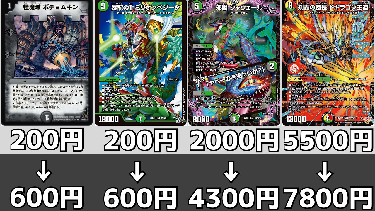 デュエマ】カード価格高騰まとめ【2026年5月末】part1 - YouTube