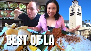 Trying Authentic Indonesian Food in LA at Farmers Market at The Grove