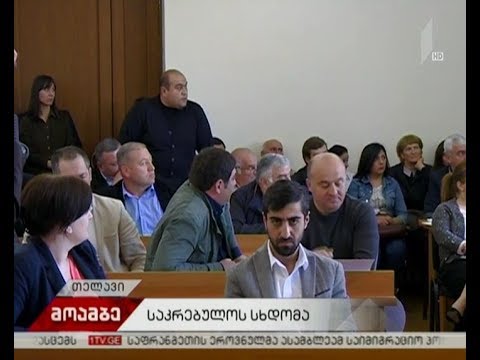 სიტყვიერი დაპირისპირება თელავის საკრებულოს სხდომაზე