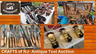 CRAFTS of NJ Antique Tool Auction