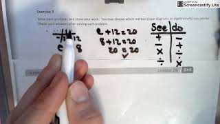Module 4 Lesson 19 + 20- One Step Equations (Addition, Subtraction, Multiplication and Division)