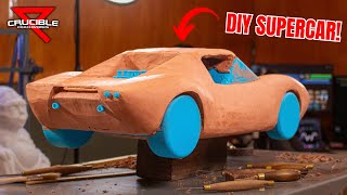 We Used CLAY to Design Our $500 SUPERCAR! - Project Jigsaw