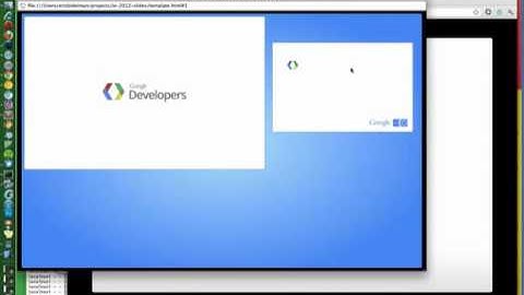 Google I/O 2012 HTML5 Slide Deck