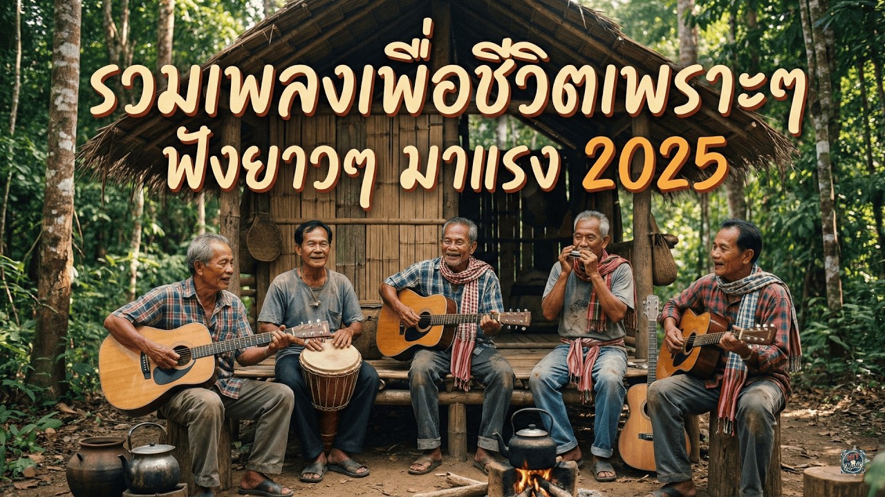 รวมเพลงเพื่อชีวิตมาเเรงน่าฟัง 2025 ฟังยาวๆ ไม่มีโฆษณาคั่น