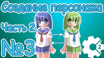 №3.2[Construct 2] Визуальная новелла с нуля (Создание персонажей Part 2 из 2)