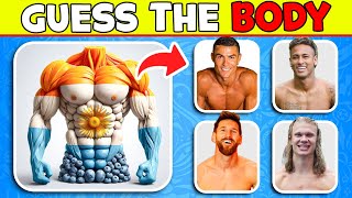 Guess 6 Pack ABS, Jersey Number, SONG of Football Players? ⚽ CR7 Ronaldo, Messi, Neymar, Mbappe