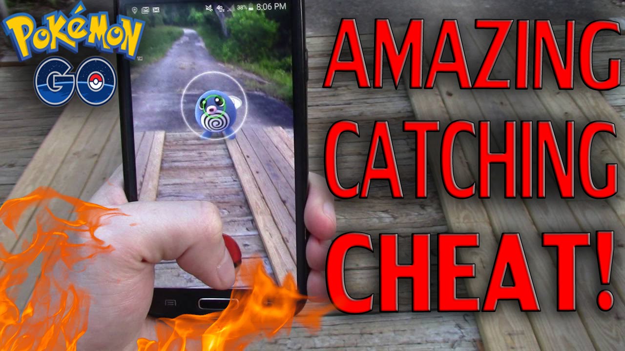 PERFECT CURVE BALL CHEAT/TRICK!! Catch The Rarest Pokemon EASILY