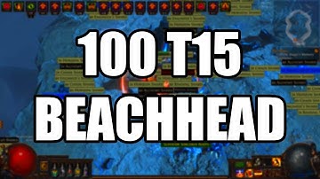 Loot from 100 T15 Beachhead Maps