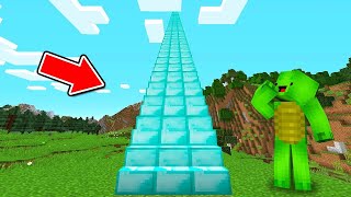 Climbing Up Hidden Staircase - Minecraft