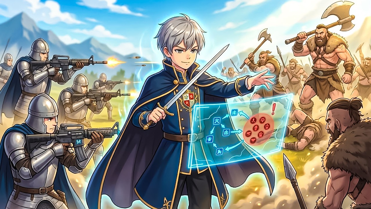 MODERN GENERAL Reincarnates As A 13-Year-Old And Uses EARTH TACTICS To CRUSH The Enemy!